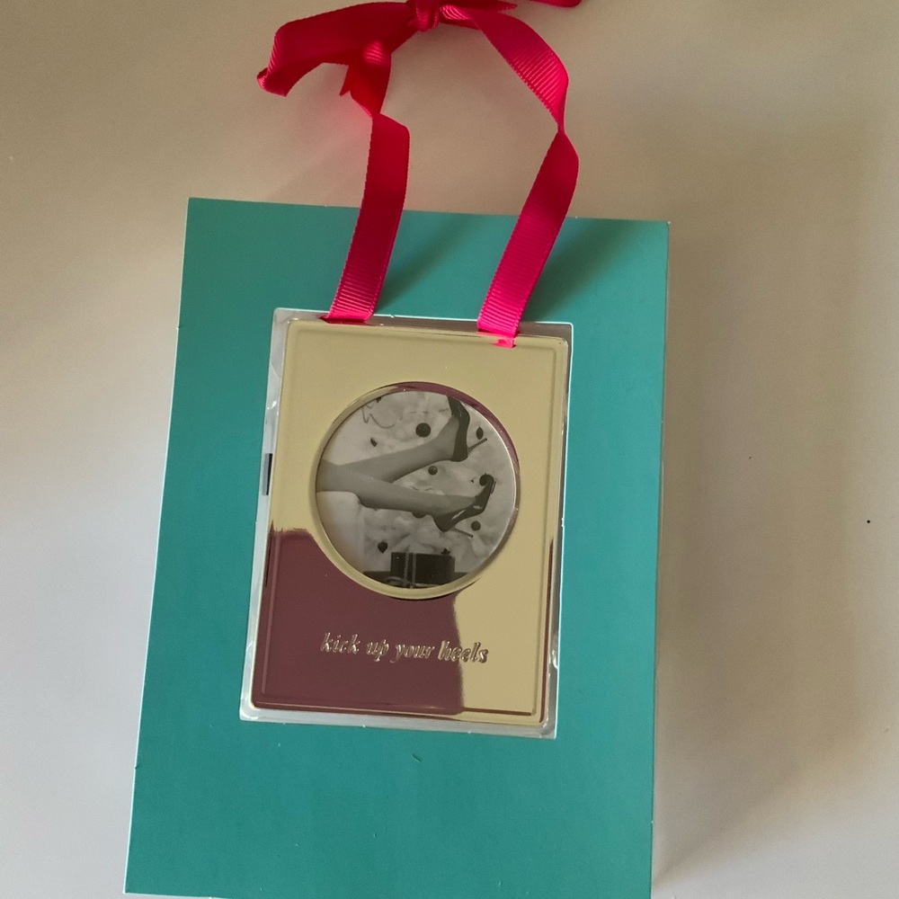 Kate Spade Silver Ornament Frame